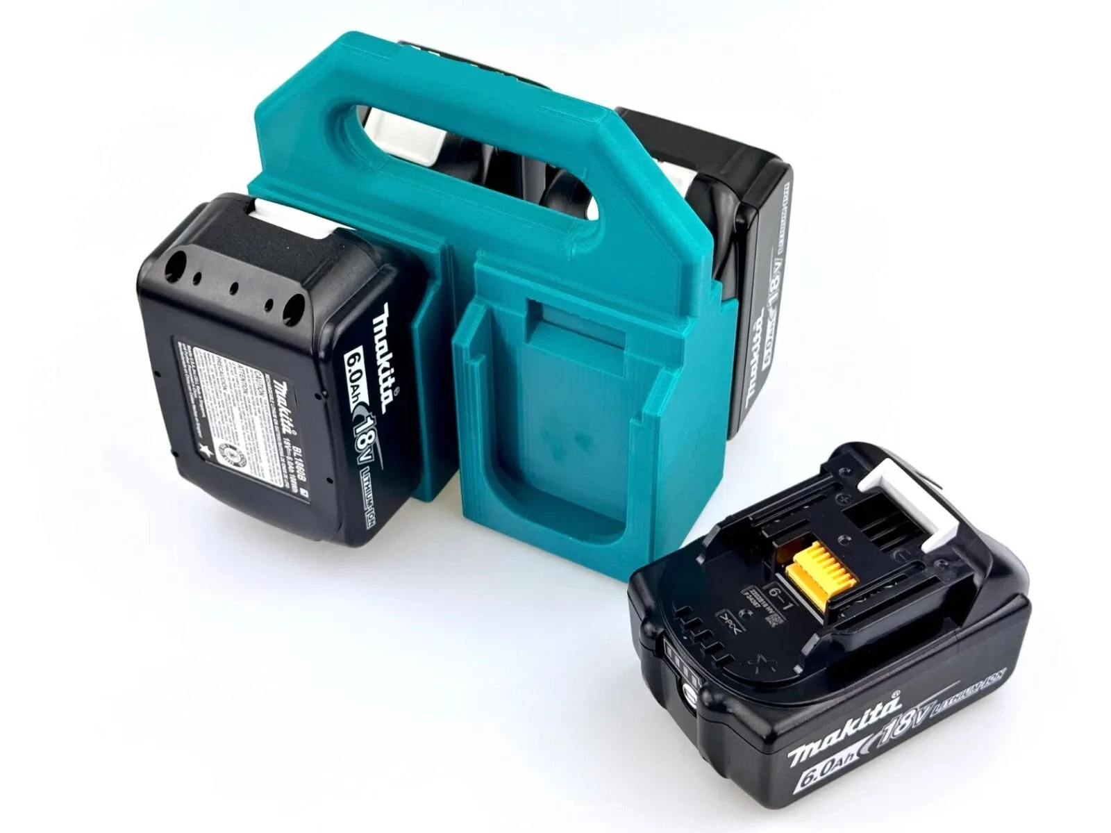 Makita Battery Holder / Caddy, Hold 4 18v Batteries, Power Tools, Drill, Storage