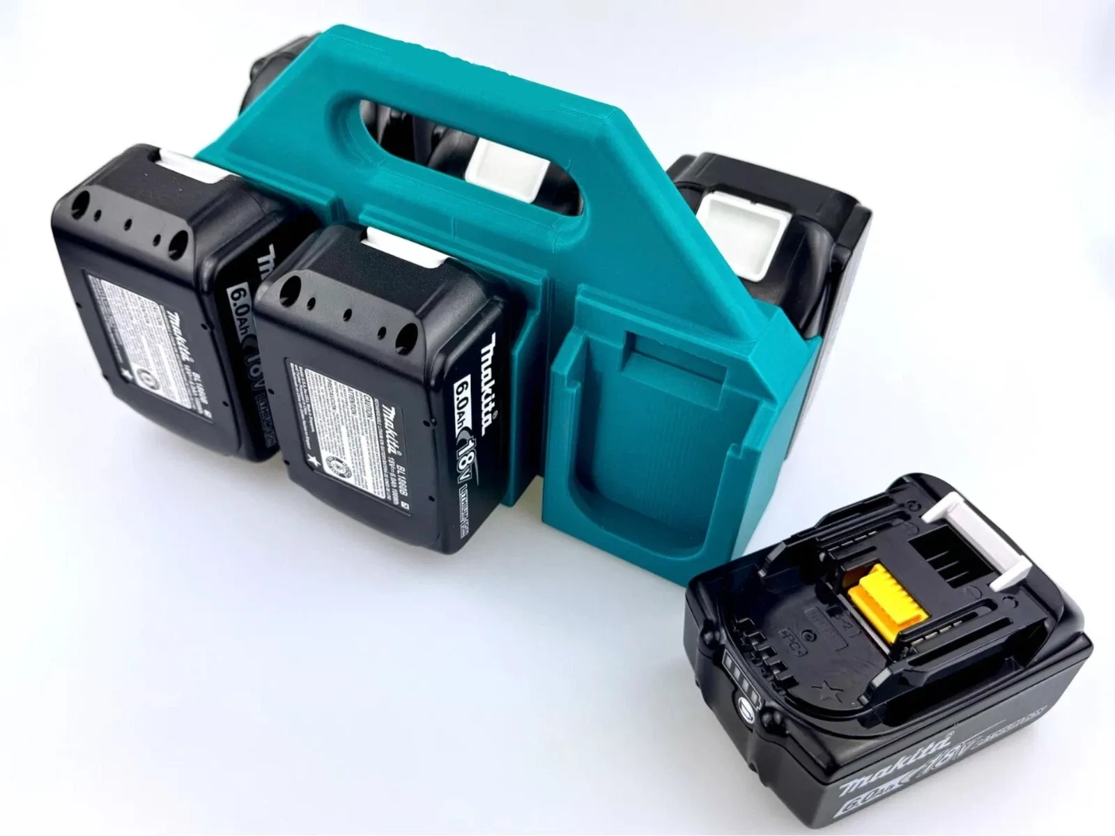 Makita Battery Holder / Caddy, Hold 6 18v Batteries, Power Tools, Drill, Storage