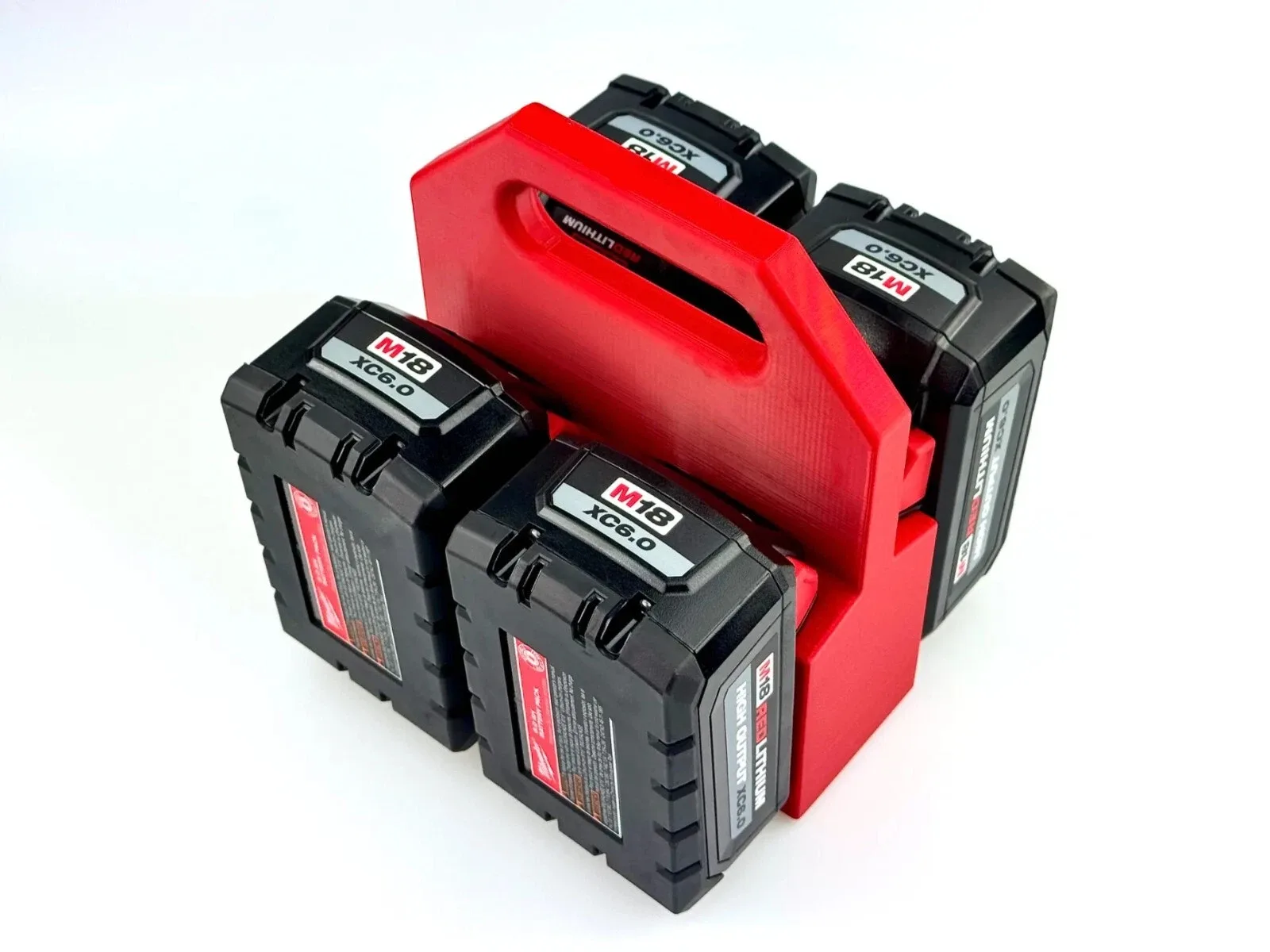 Milwaukee Battery Holder / Caddy, Hold 4 M18v Batteries, Power Tools, Drill