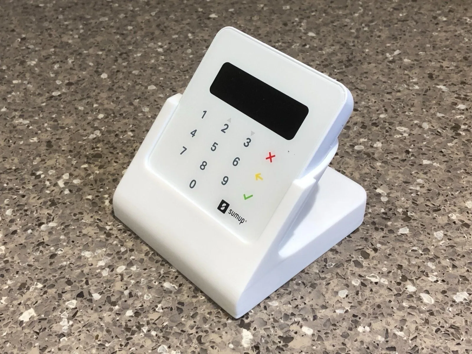 SumUp Card Reader Holder/Stand, With Charger Cable Management