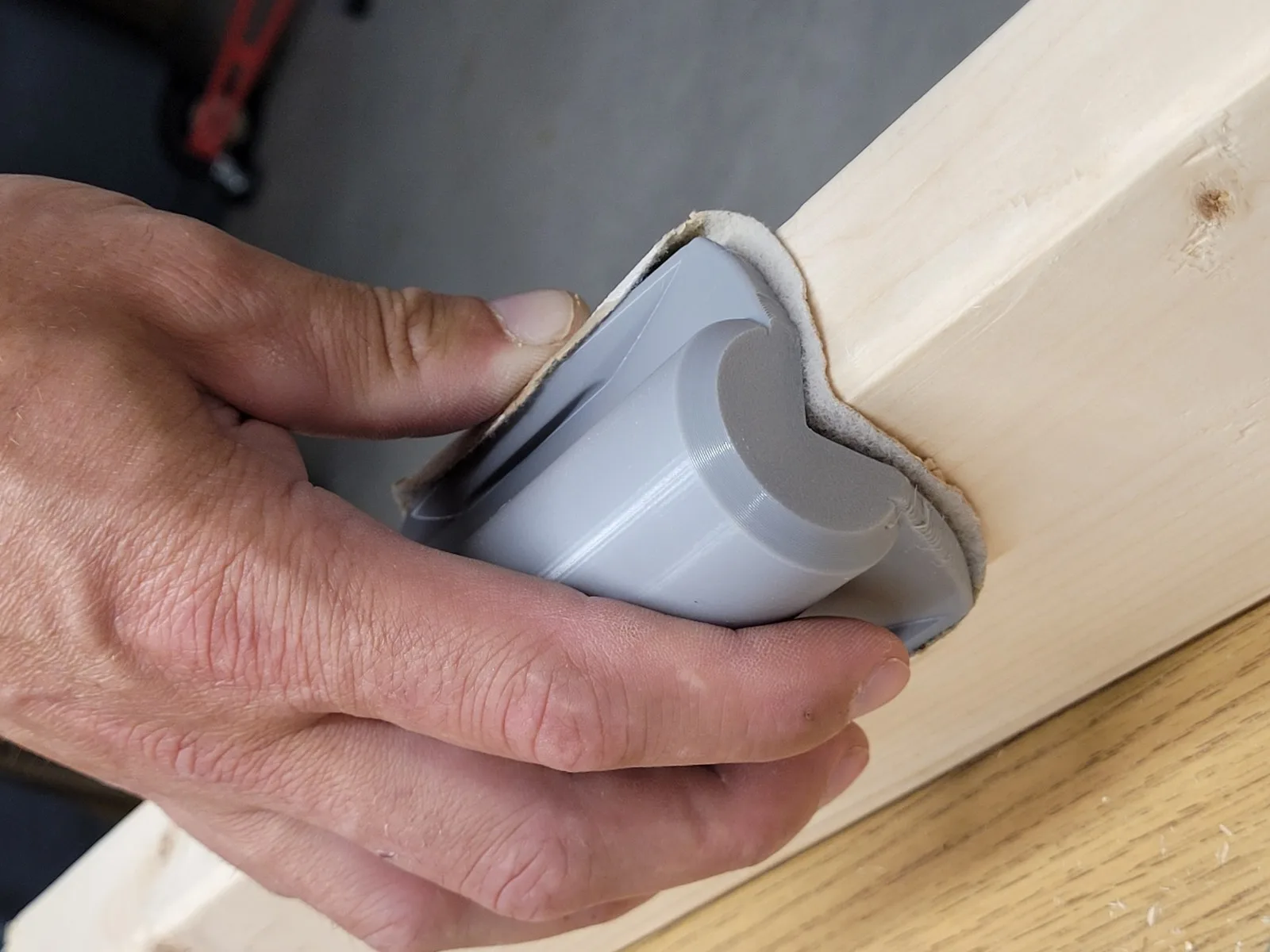 90 Degree Corner Sanding Block