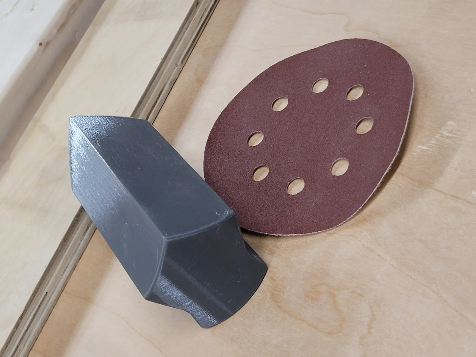 Inside 90 Degree Sanding Block