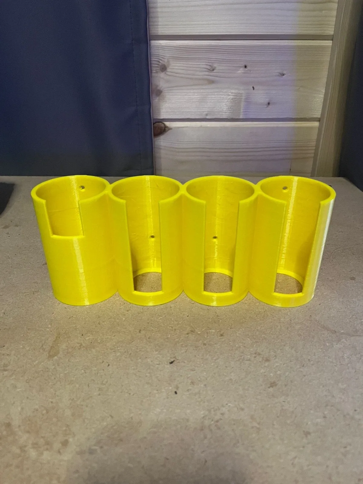 4 Tube Silicone Sealant Holder – Wall Mountable Caulk Storage Rack