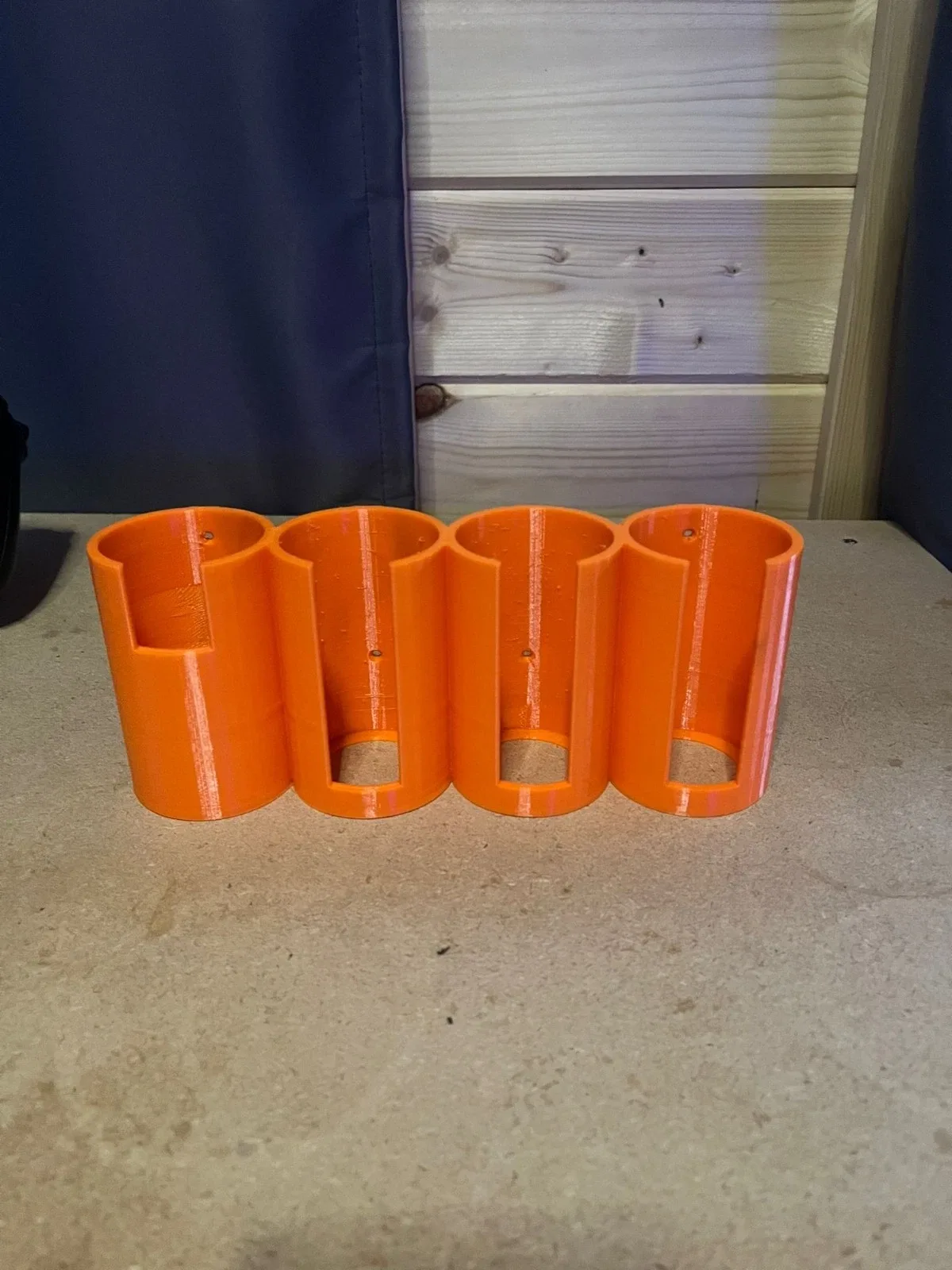 4 Tube Silicone Sealant Holder – Wall Mountable Caulk Storage Rack