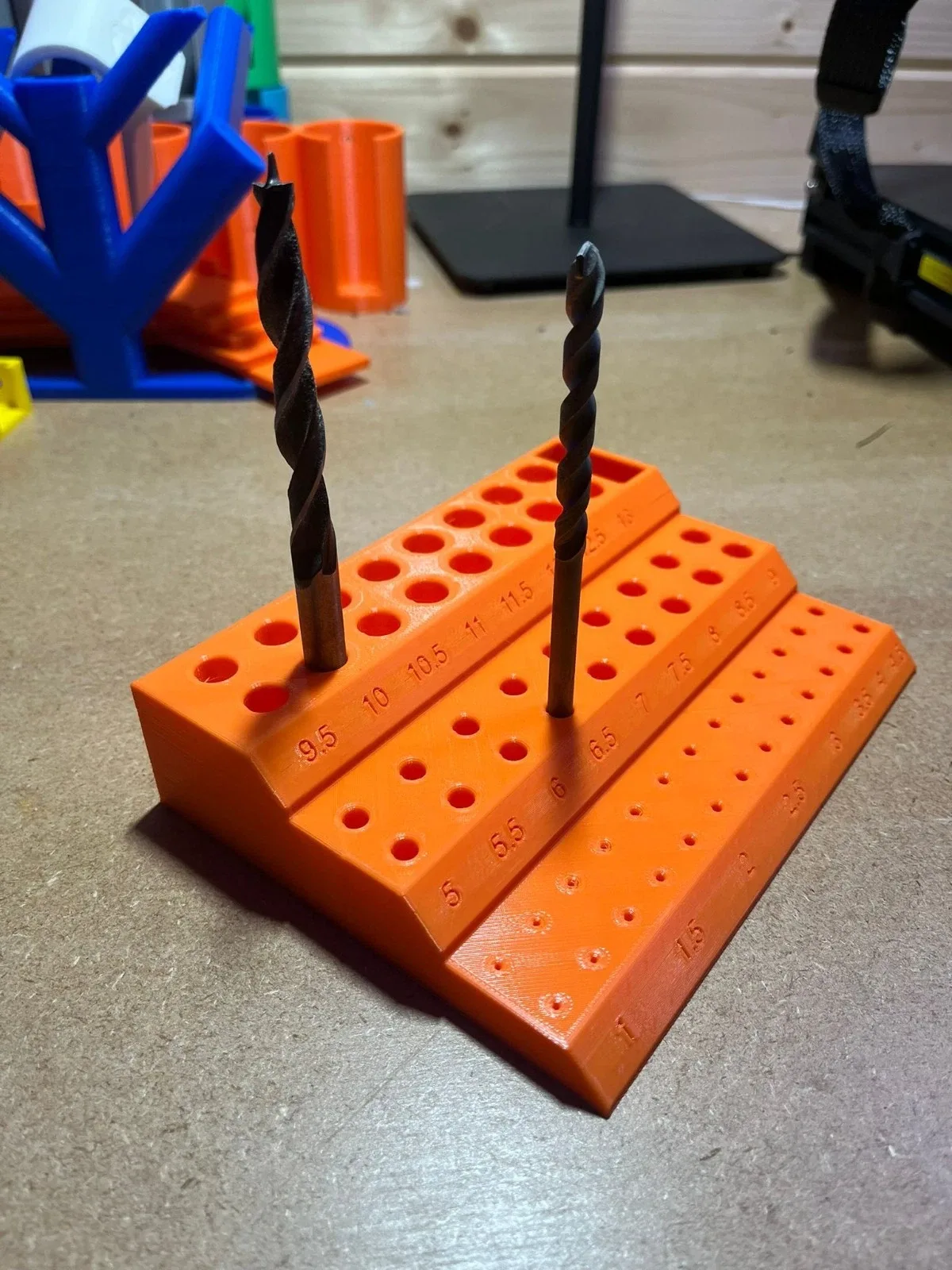 Metric Drill Bit Organiser For Sizes 1mm Up To 13mm