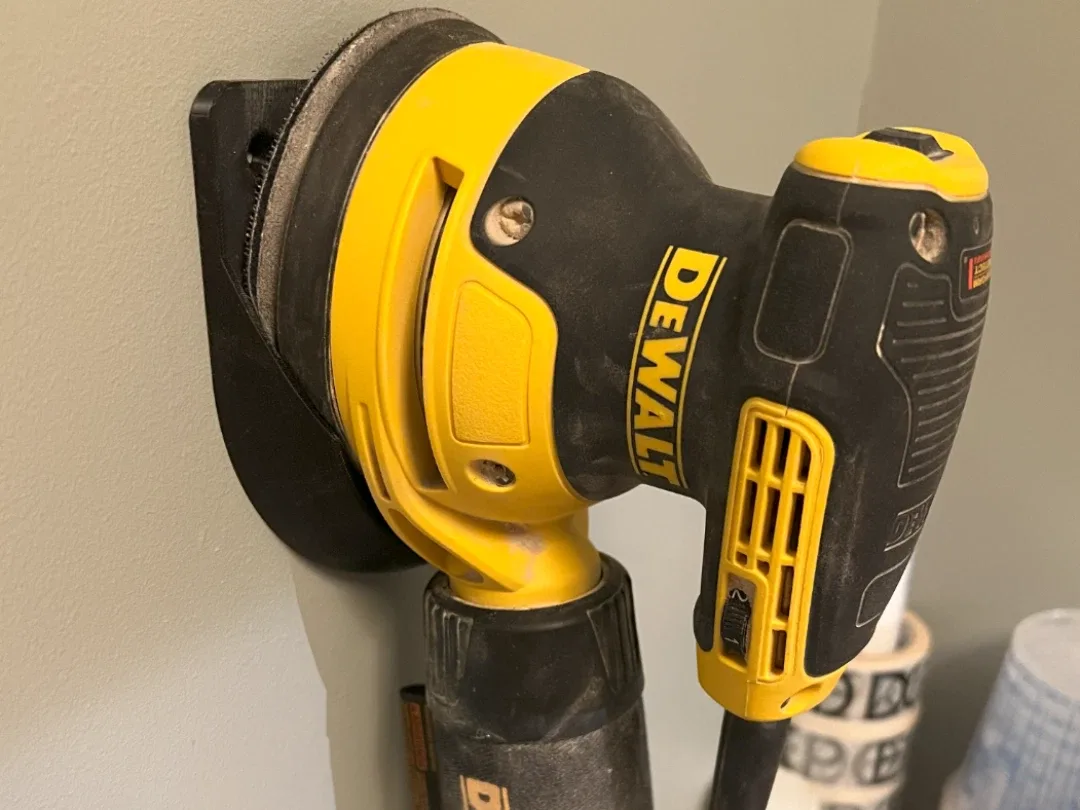 Dewalt Orbital Sander Wall Mount Holder, Workshop, Van