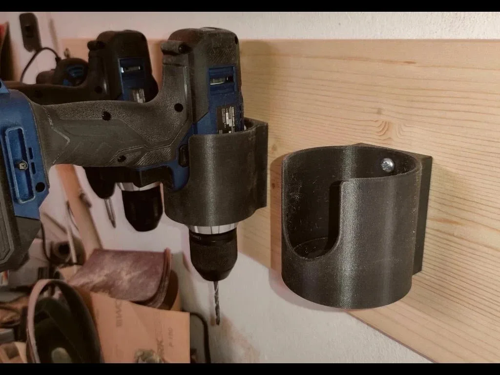 Drill Holder Wall Mounted, Power Tools, Pack Of 2