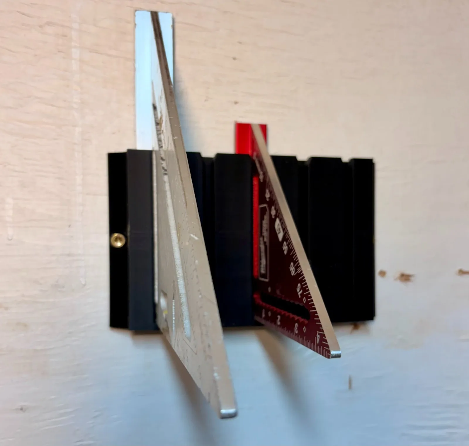 Framing Speed Square Holder, Wall Mountable, Workshop Tidy