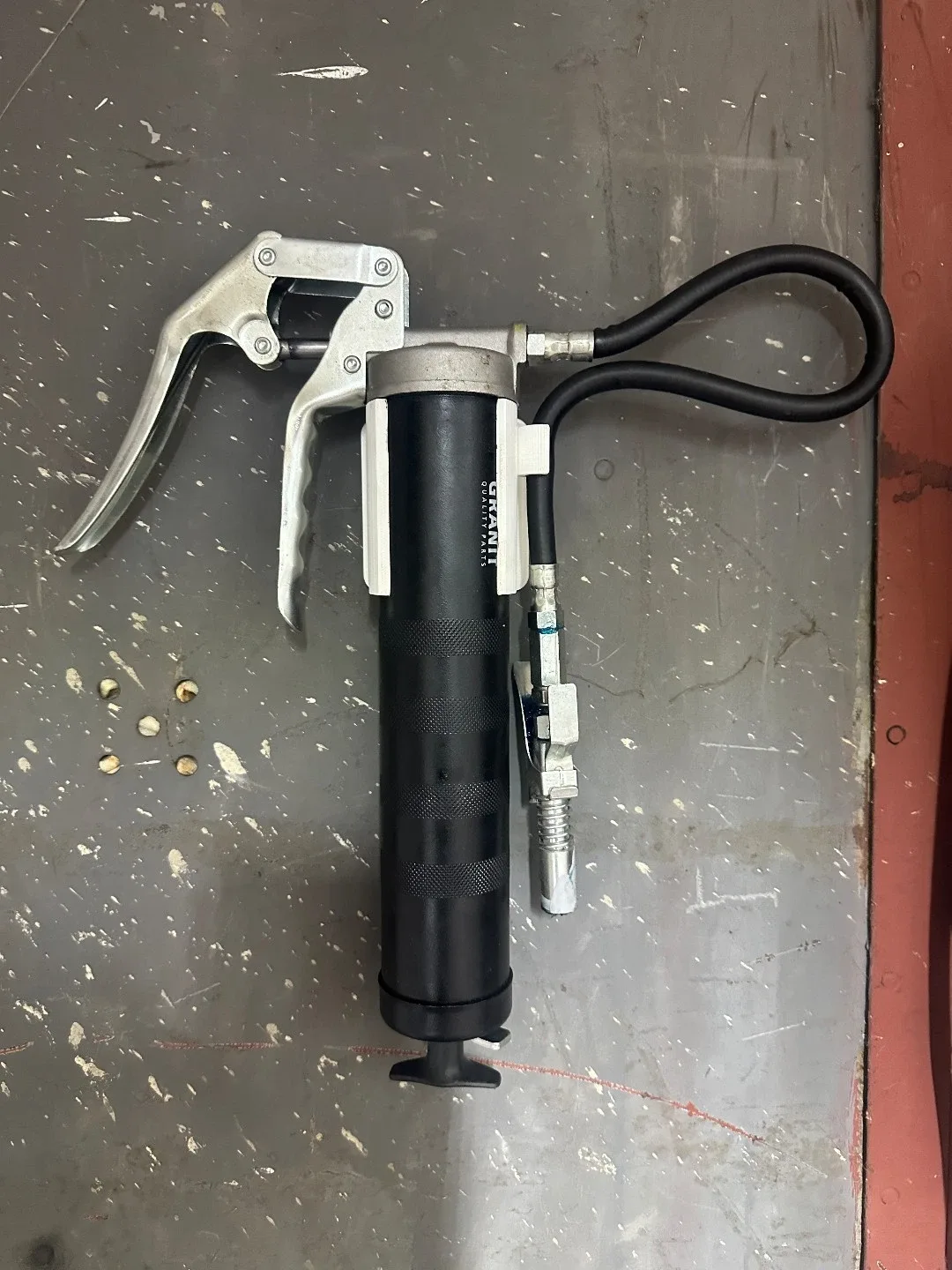 Grease Gun Holder, Wall Mounted