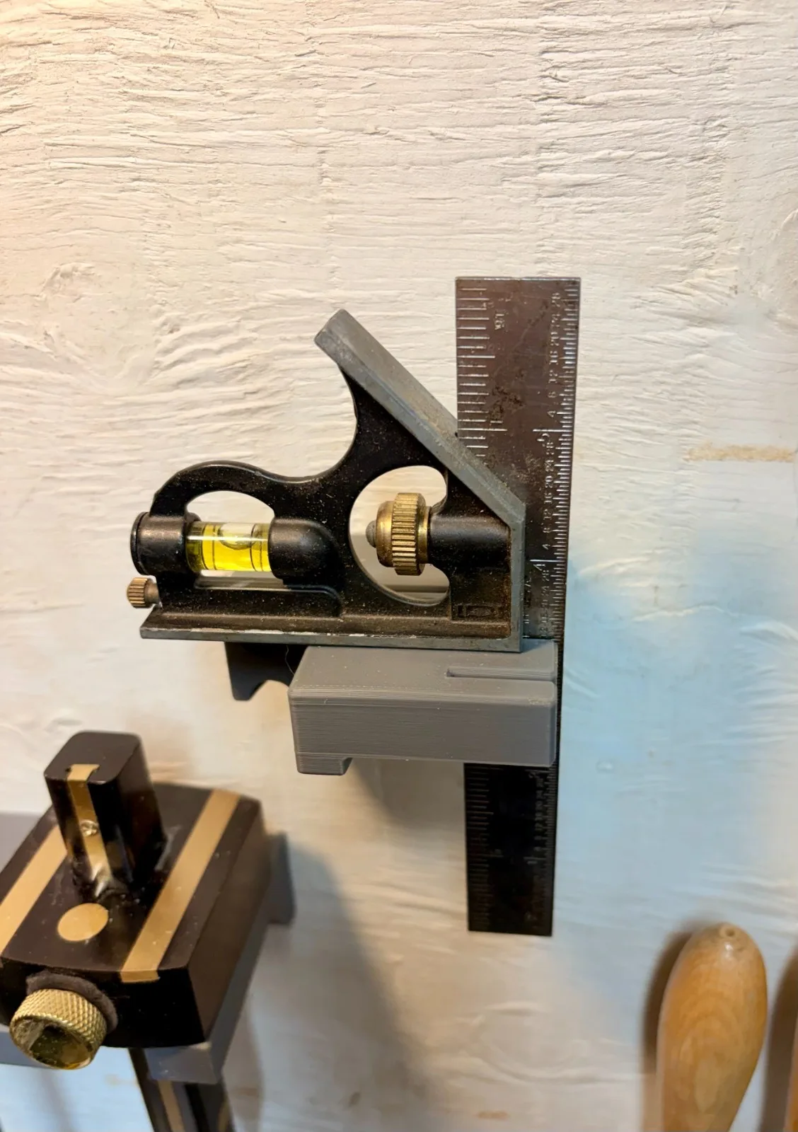 Woodworking Square Holder, Wall Mountable, Workshop Tidy
