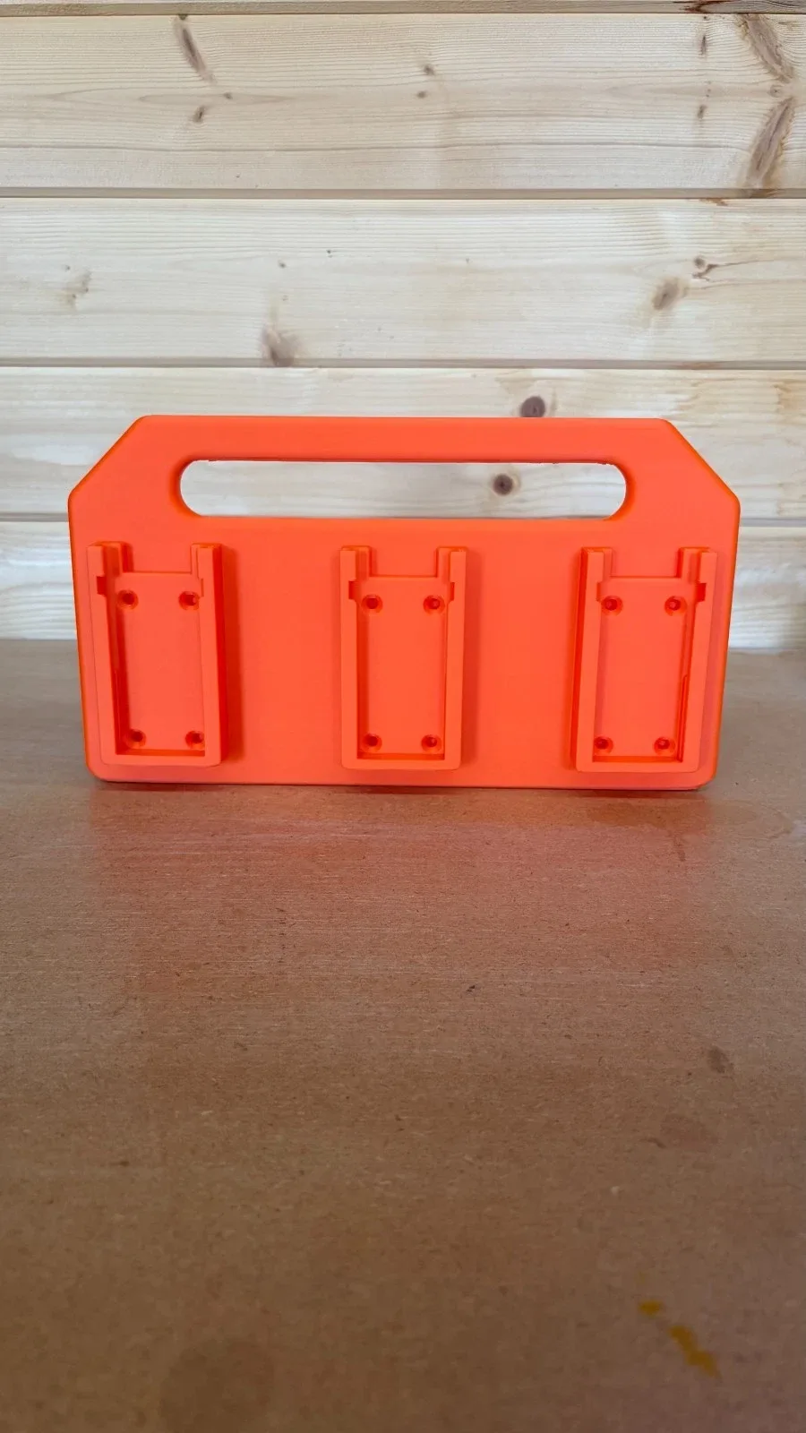 Festool 18v Battery Carrier Caddy Holder - Holds 6 Batteries, Perfect On Site