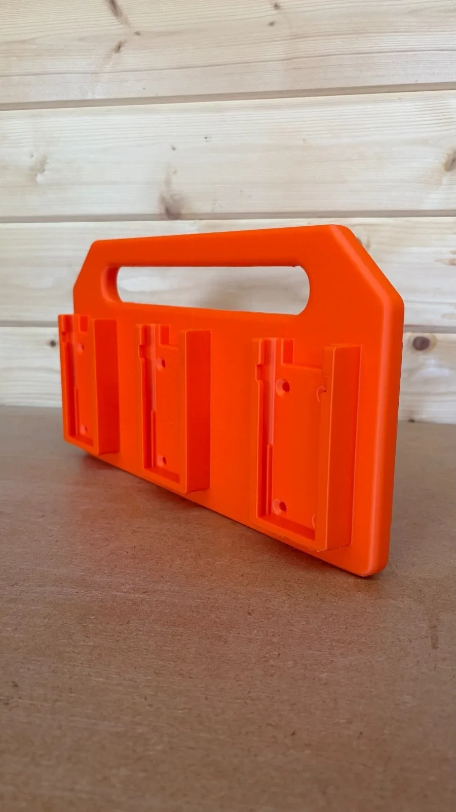 Festool 18v Battery Carrier Caddy Holder - Holds 6 Batteries, Perfect On Site