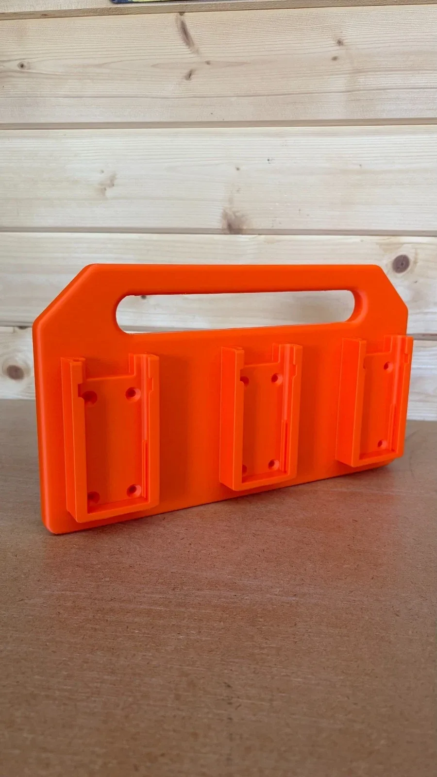 Festool 18v Battery Carrier Caddy Holder - Holds 6 Batteries, Perfect On Site